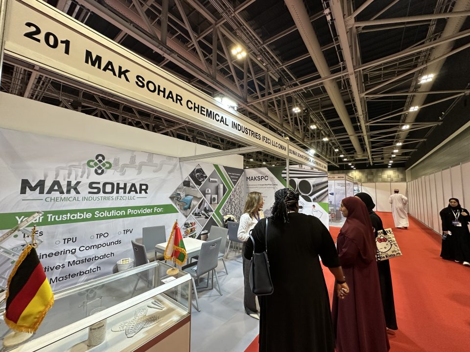 MAK Sohar showcasing TPE solutions at Oman Plast 2025